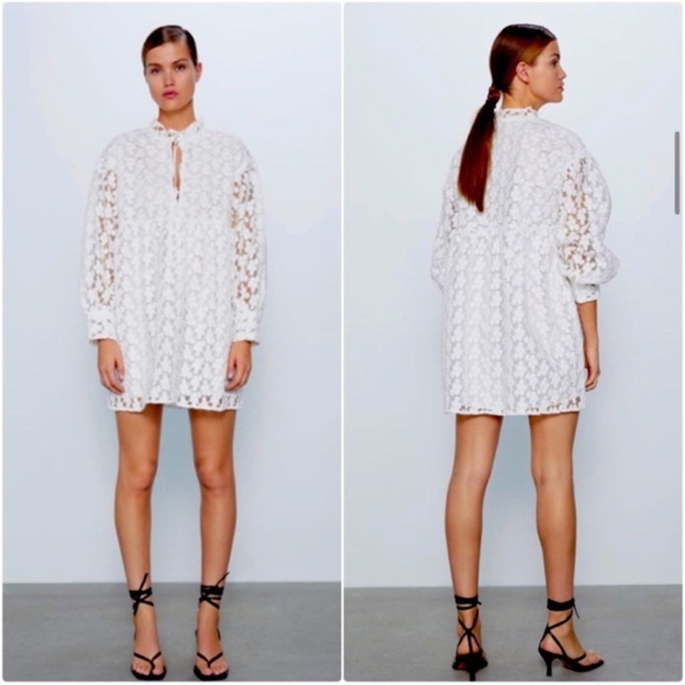 Zara Textures Mini Dress